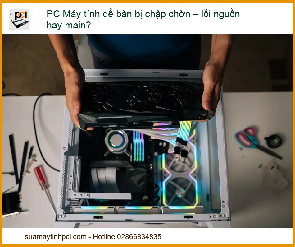 PC Máy tính để bàn bị chập chờn – lỗi nguồn hay main? – Dịch vụ sửa chữa lấy ngay tại Sửa máy tính PCI