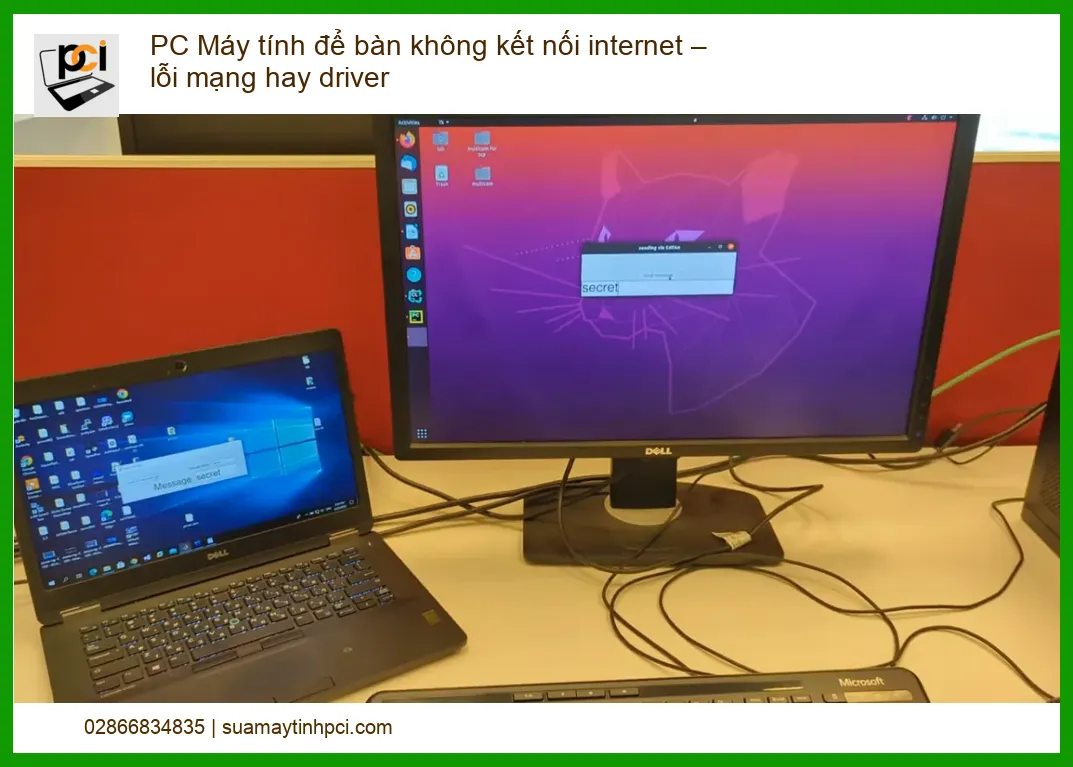 PC Máy tính để bàn không kết nối internet: Lỗi mạng hay Driver? Chuyên gia giải mã!