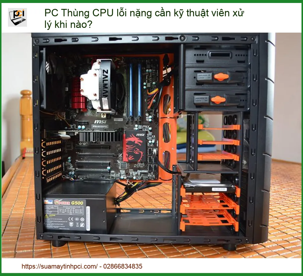 PC Thùng CPU Lỗi Nặng Cần Kỹ Thuật Viên Xử Lý Khi Nào? Chuyên Gia Giải Đáp!