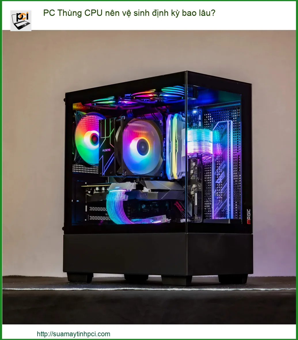 PC Thùng CPU Nên Vệ Sinh Định Kỳ Bao Lâu? Chuyên Gia Giải Đáp Tận Tình!