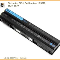 Thay Pin Laptop DELL Dell Inspiron 15 5520, 5525, 5530 - Chính Hãng, Giá Tốt, Lấy Liền