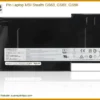 Pin Laptop MSI Stealth GS63, GS65, GS66 - Địa Chỉ Thay Pin Uy Tín Lấy Liền Tại TPHCM