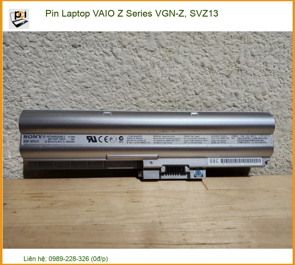 Pin Laptop VAIO Z Series VGN-Z, SVZ13