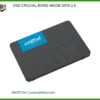 Thay Ổ cứng SSD Laptop Crucial BX500 480GB - TPHCM - Nhanh chóng Lấy liền