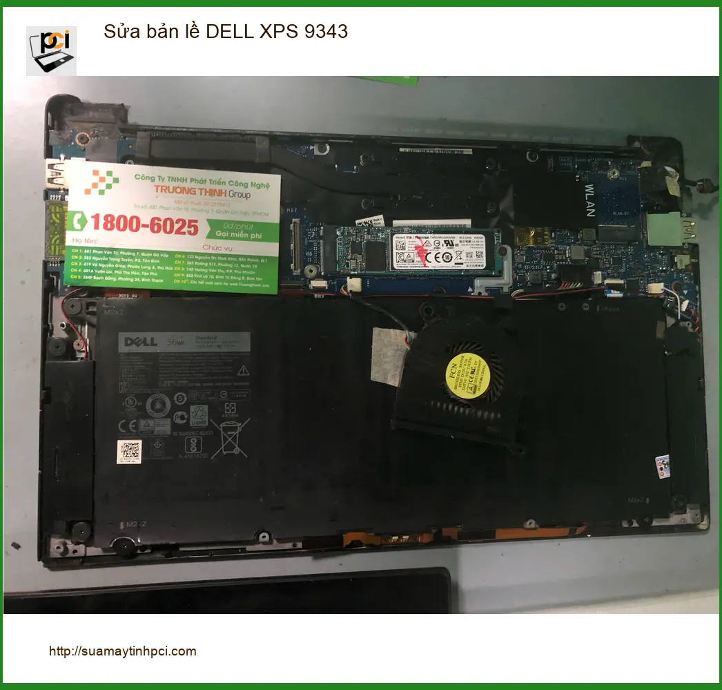 Chị Kiều ở Quận Bình Tân sửa bản lề DELL XPS 9343 uy tín lấy ngay