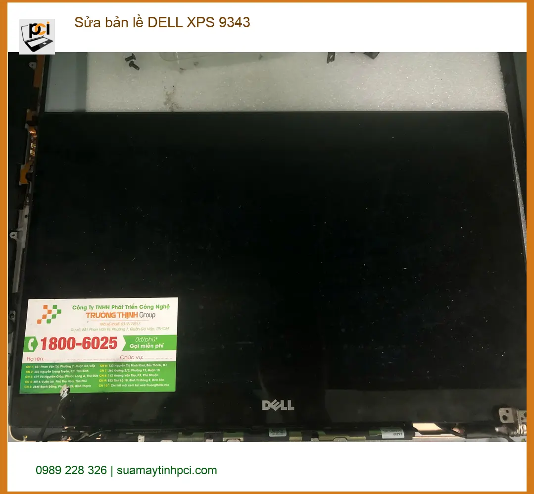 Chị Kiều ở Quận Bình Tân sửa bản lề DELL XPS 9343 uy tín lấy ngay ảnh thực tế 1