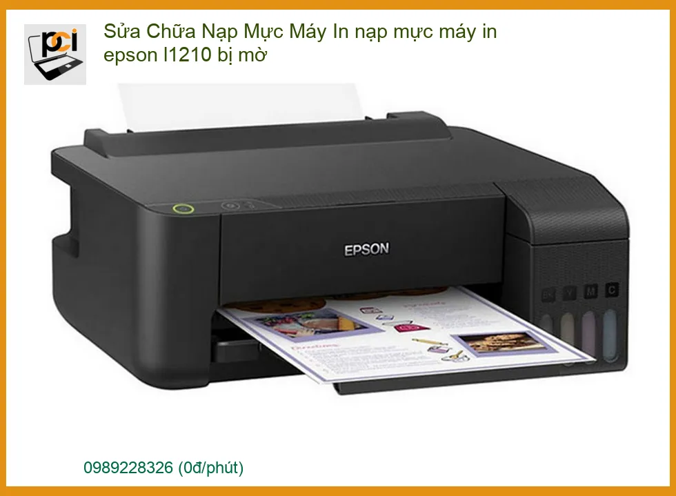 Máy In Epson L1210 Bị Mờ: Dịch Vụ Sửa Chữa, Nạp Mực Tận Nơi Chất Lượng Cao