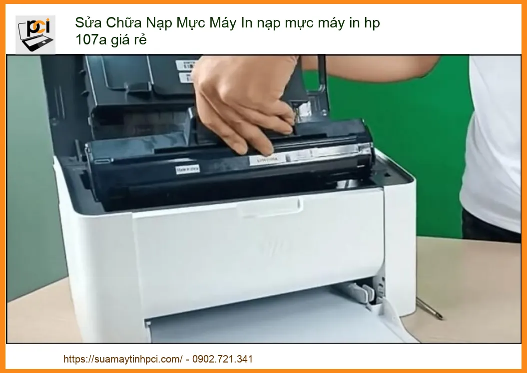 Máy in HP 107a hết mực hoặc gặp sự cố – Địa chỉ Sửa Chữa Nạp Mực Máy In HP 107a Giá Rẻ, Uy Tín