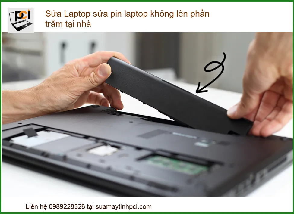 Pin Laptop Không Lên Phần Trăm: Cách Sửa Nhanh Chóng và Địa Chỉ Thay Pin Uy Tín Tại Nhà