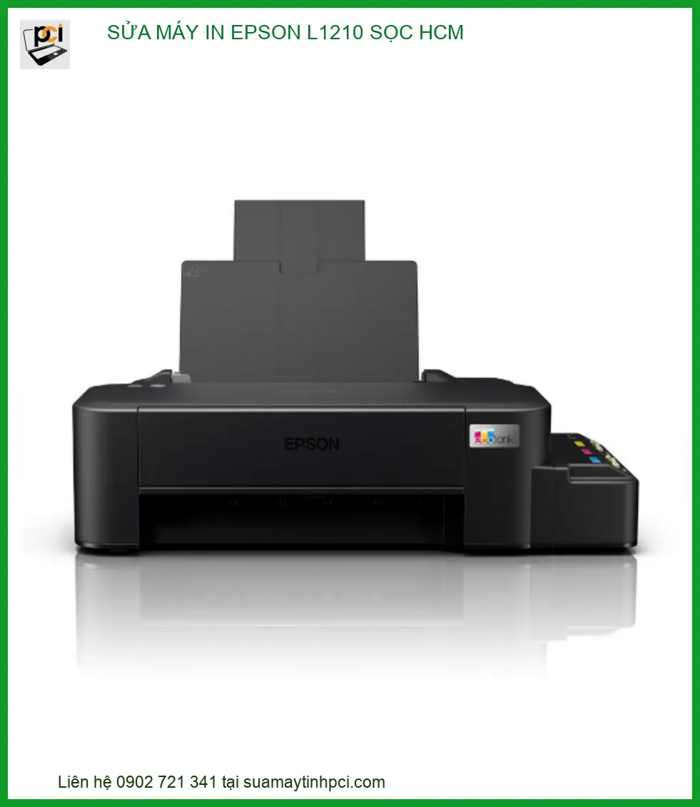 Sửa máy in Epson L1210 bị sọc: Hướng dẫn từ thợ kỹ thuật PCI