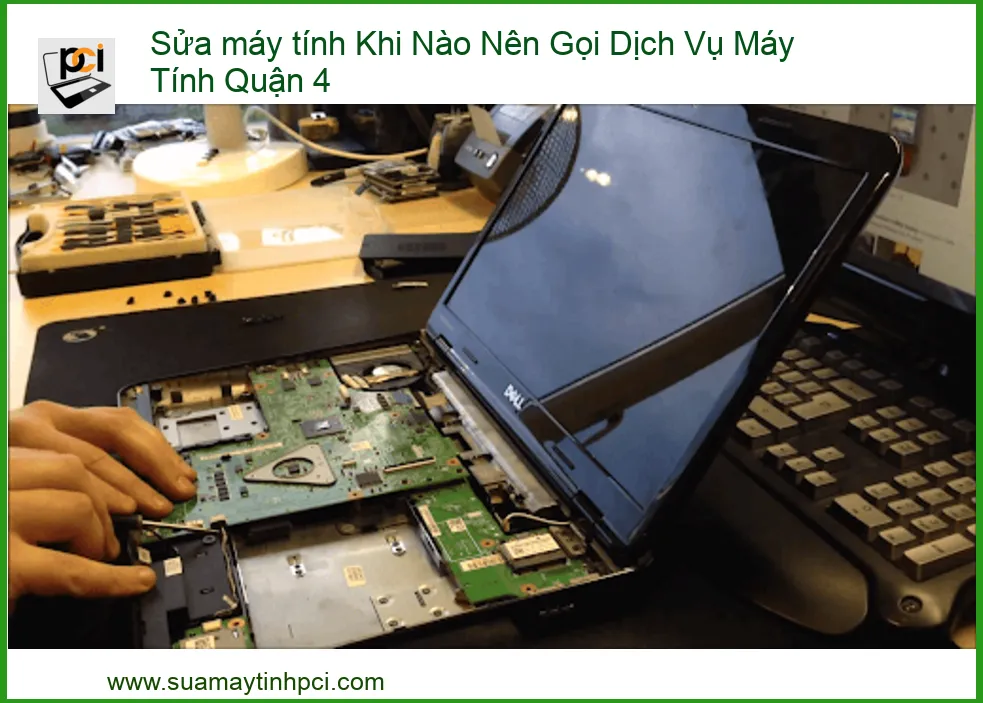 Máy Tính Hỏng Hóc: Khi Nào Cần Gọi Dịch Vụ Sửa Máy Tính Quận 4 Uy Tín?