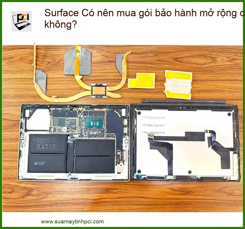Surface: Có Nên Mua Gói Bảo Hành Mở Rộng? Chuyên Gia PCI Giải Đáp!