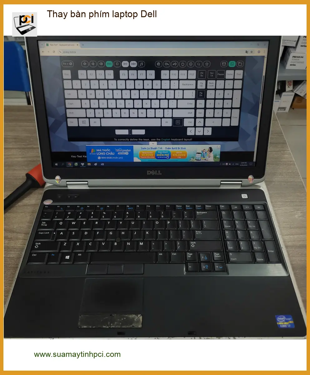 Bạn Khoa sinh viên – Địa điểm thay bàn phím laptop Dell Quận Tân Bình giá rẻ