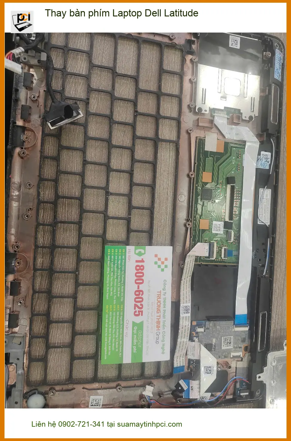 Dịch vụ thay bàn phím Laptop Dell Latitude Quận 7 uy tín – Anh Khang quản lý dự án