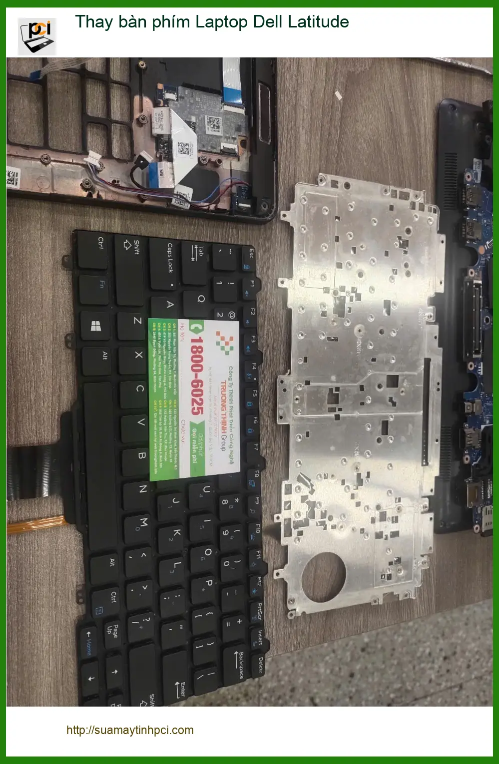 Dịch vụ thay bàn phím Laptop Dell Latitude Quận 7 uy tín - Anh Khang quản lý dự án ảnh thực tế 1