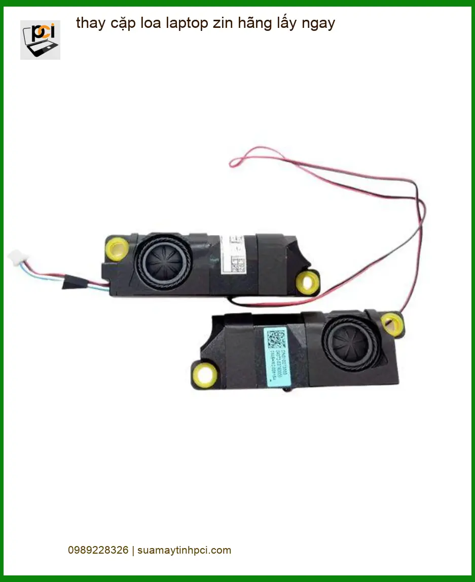 Sửa Laptop thay cặp loa zin hãng lấy ngay TPHCM – Trung tâm uy tín
