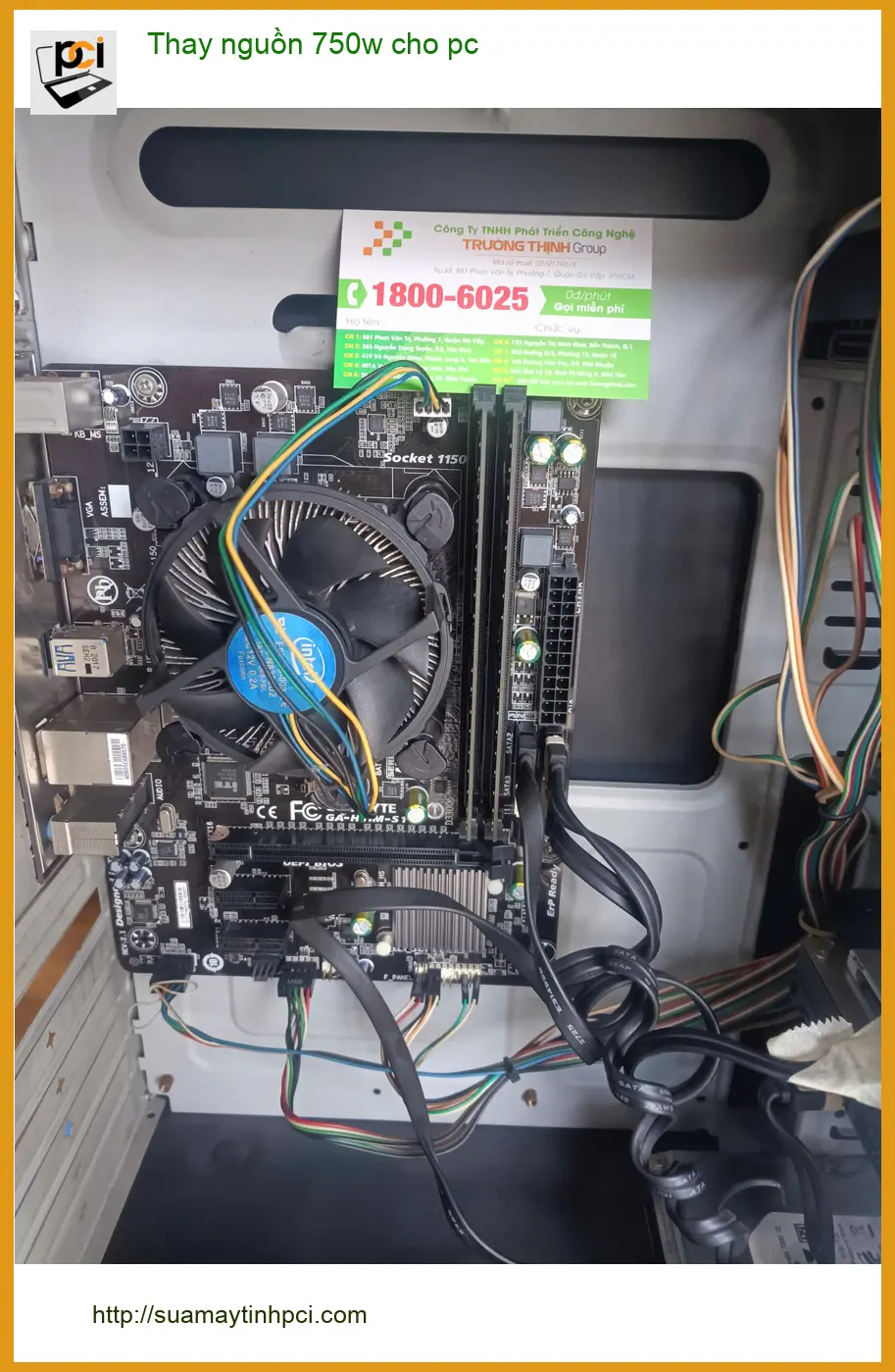 Chị My ở Quận Tân Phú tìm tiệm thay nguồn 750w cho pc không lên nguồn