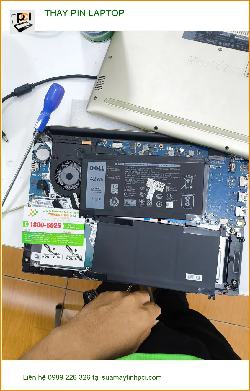Trung tâm thay pin laptop Quận Gò Vấp lấy ngay – Anh Bình cứu vớt công việc