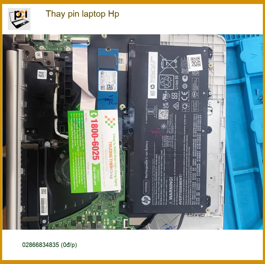 Anh Khánh IT tìm dịch vụ Thay pin laptop Hp Quận Tân Phú uy tín ảnh thực tế 1
