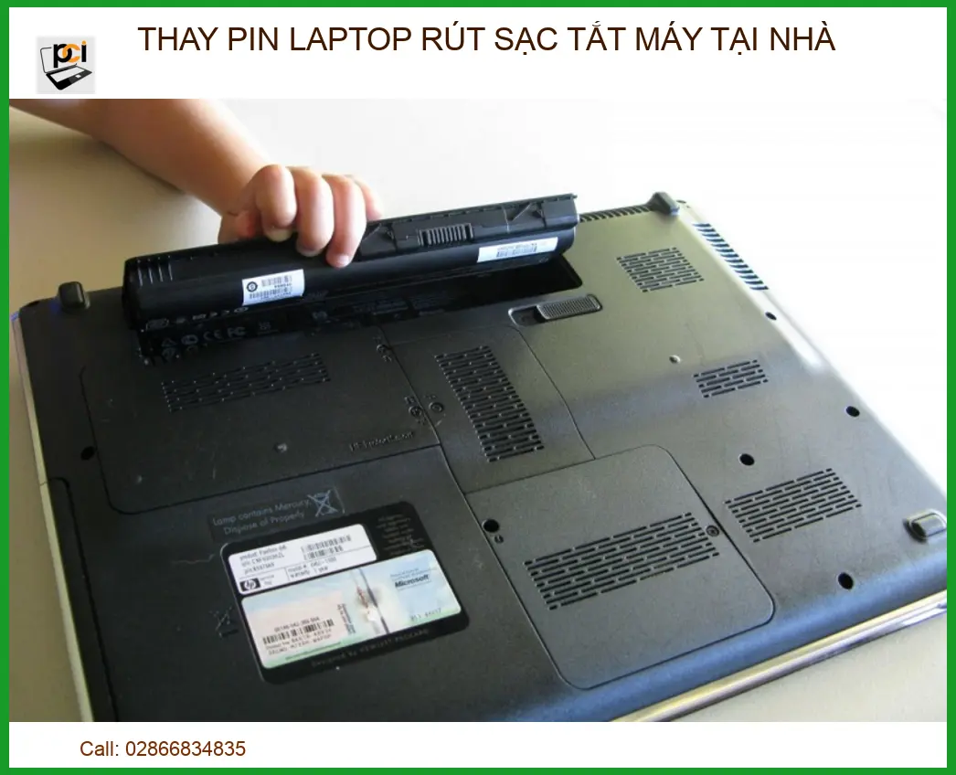 Thay pin laptop rút sạc tắt máy: Nguyên nhân và giải pháp khắc phục triệt để 2026