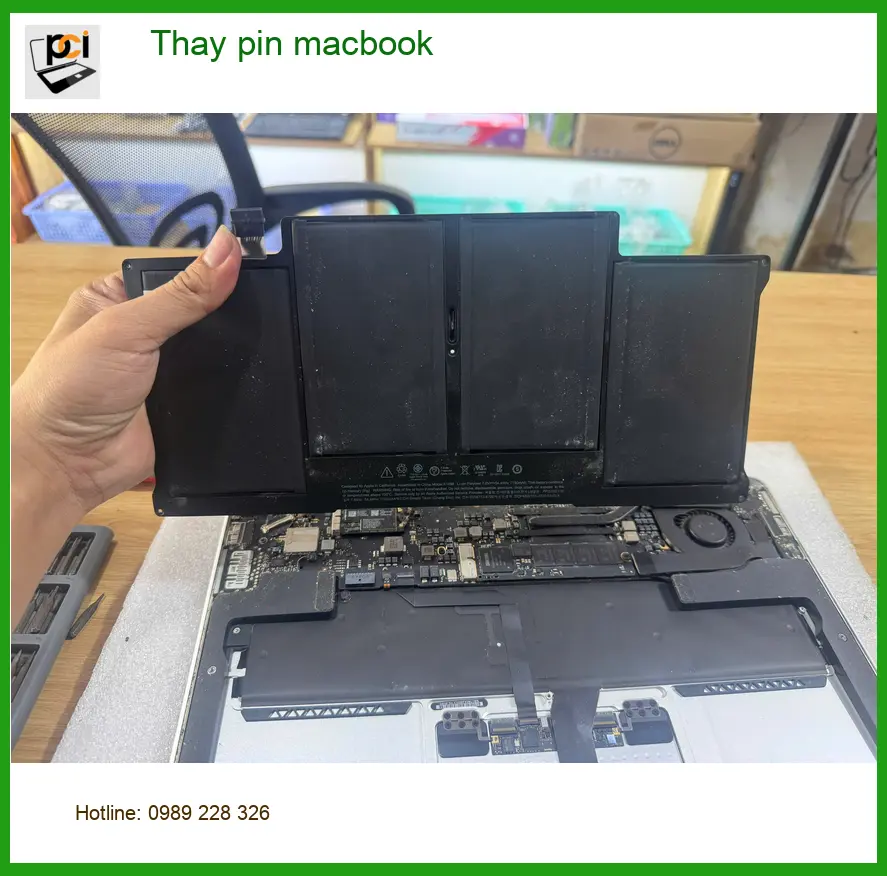 Chú Tấn chủ shop review địa điểm Thay pin Macbook Quận Tân Bình uy tín ảnh thực tế 2
