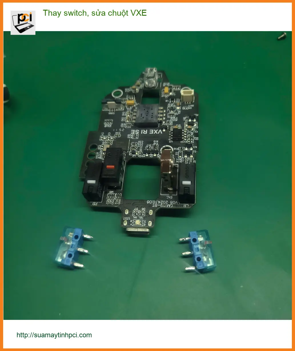 Dịch vụ thay switch, sửa chuột VXE Quận Tân Bình: Anh Minh streamer hài lòng
