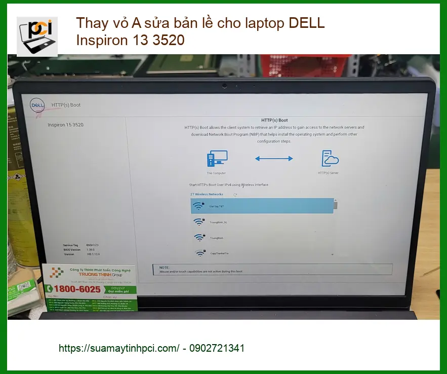 Nơi Thay vỏ A sửa bản lề DELL Inspiron 3520 Bình Tân - Anh Lộc đánh rơi