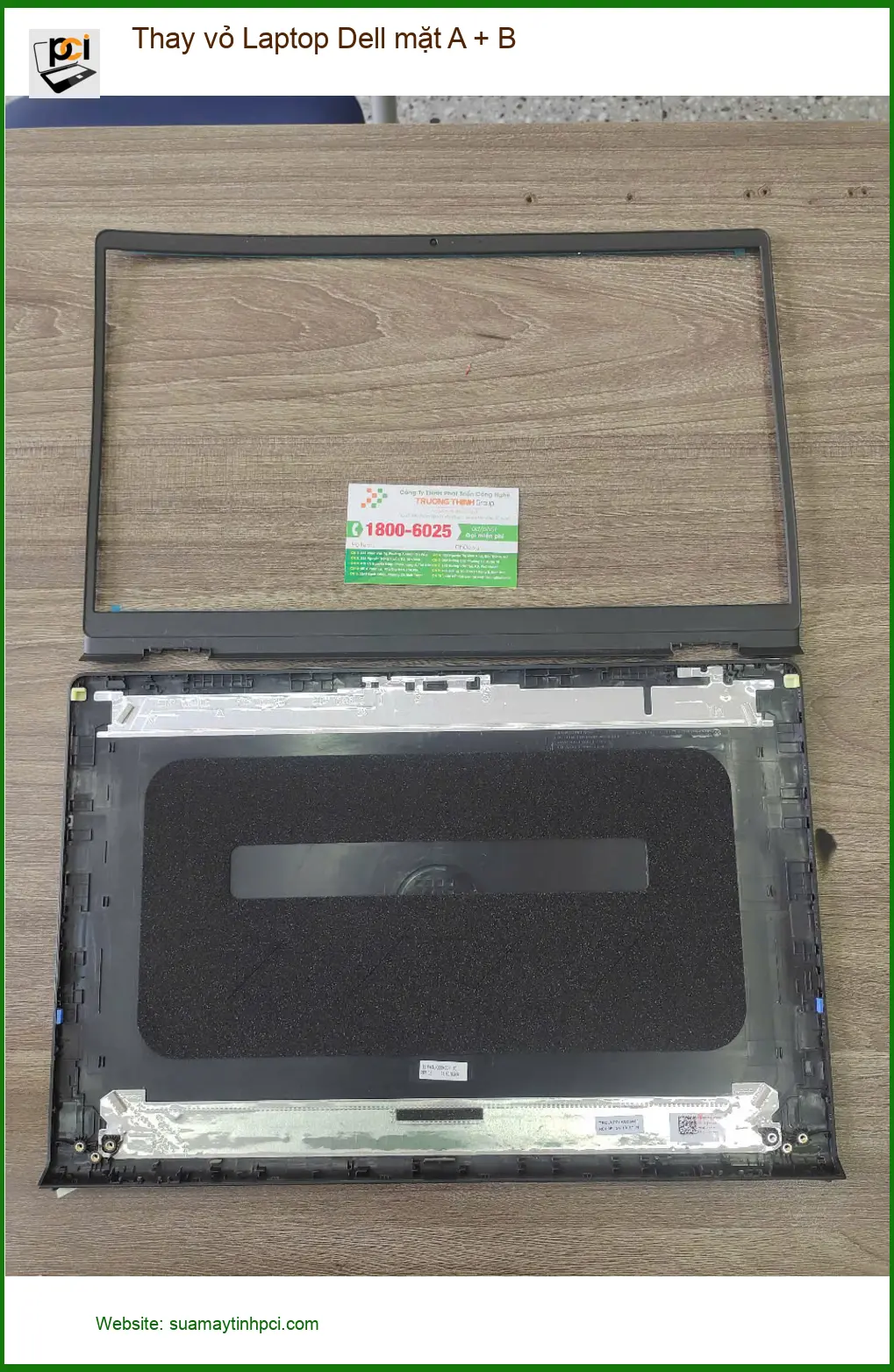 Dịch vụ Thay vỏ Laptop Dell mặt A + B Quận 7 – Bác Hùng review