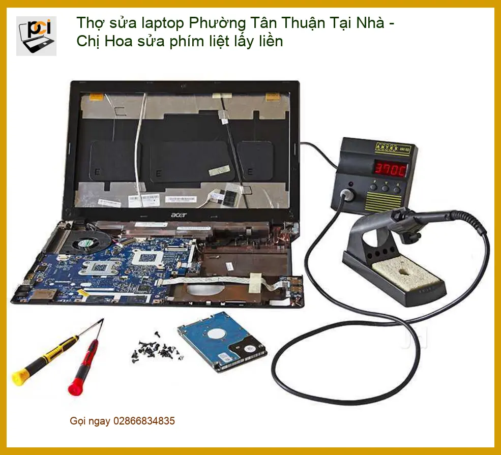 Thợ sửa laptop Phường Tân Thuận Tại Nhà phím liệt – Lấy liền, uy tín