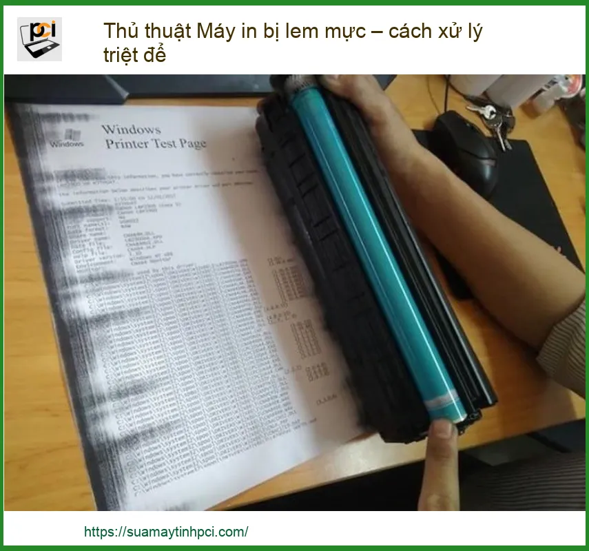 Thủ Thuật Máy In Bị Lem Mực – Cách Xử Lý Triệt Để Từ A Đến Z, Đảm Bảo Hiệu Quả!