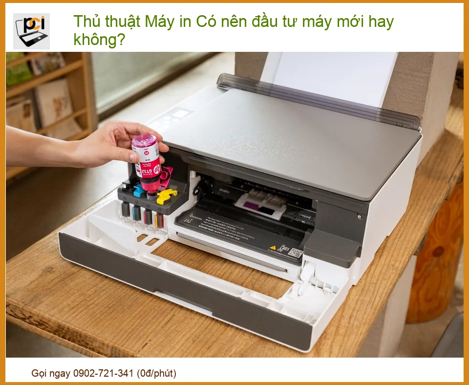 Thủ Thuật Máy In: Có Nên Đầu Tư Máy Mới Hay Không? Chuyên Gia Giải Đáp!