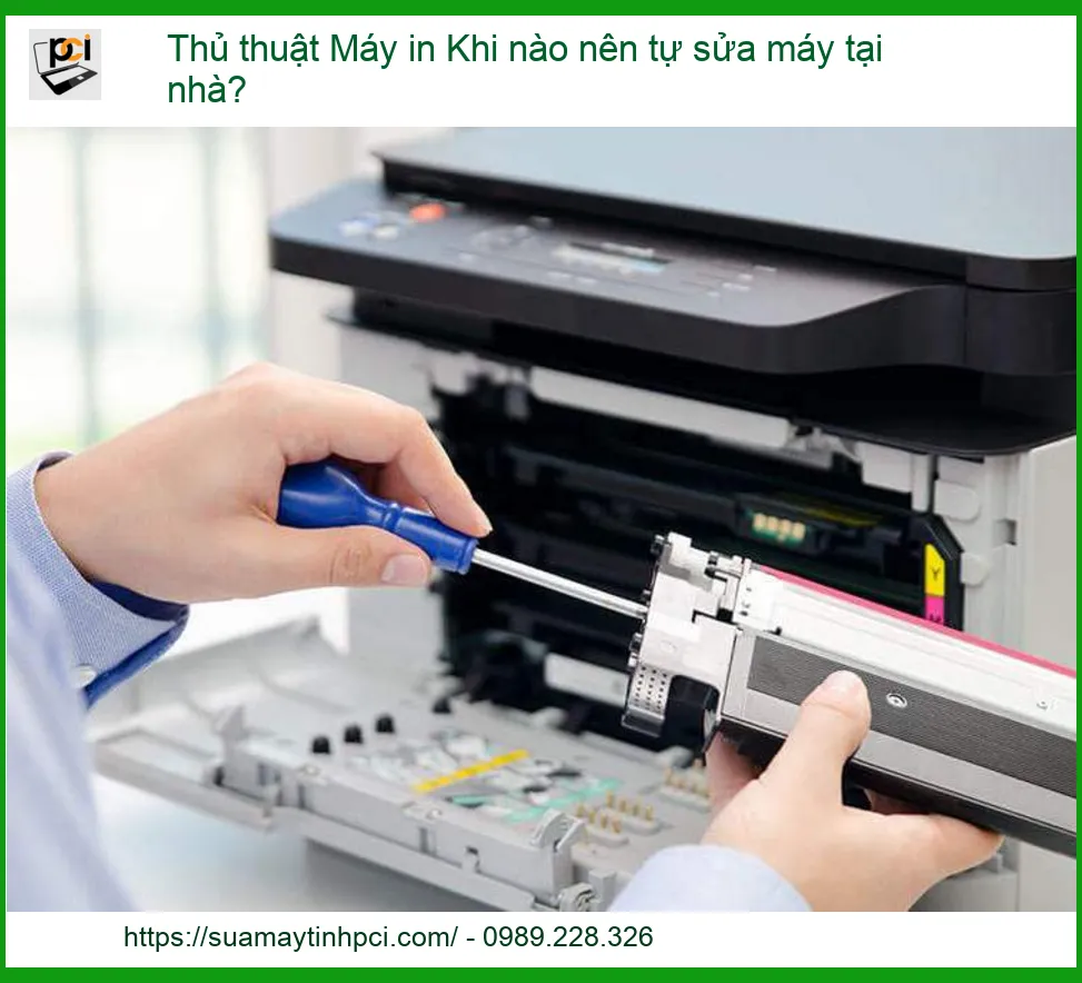 Thủ thuật Máy in: Khi nào nên tự sửa máy tại nhà và khi nào cần gọi thợ chuyên nghiệp?
