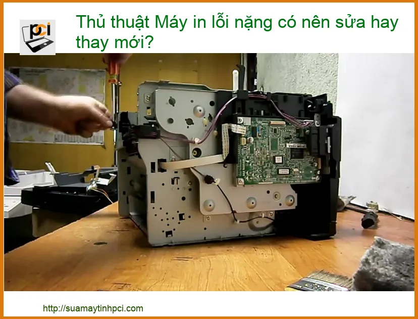 Thủ Thuật Máy In Lỗi Nặng: Sửa Hay Thay Mới? Chuyên Gia Giải Đáp