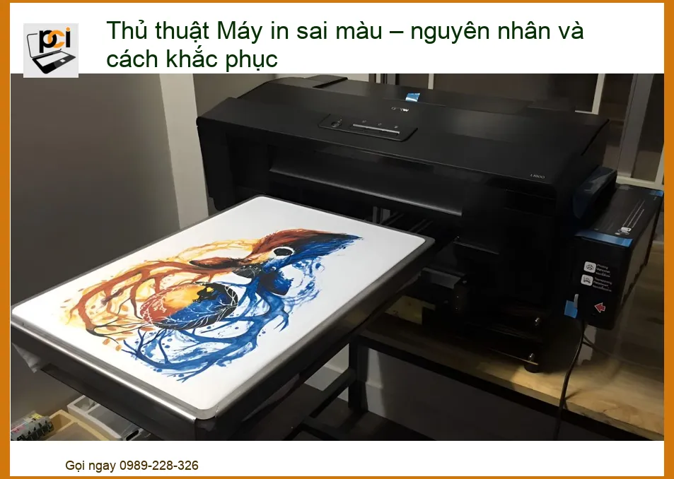 Máy in sai màu – Nguyên nhân và Cách khắc phục hiệu quả, Địa chỉ sửa uy tín