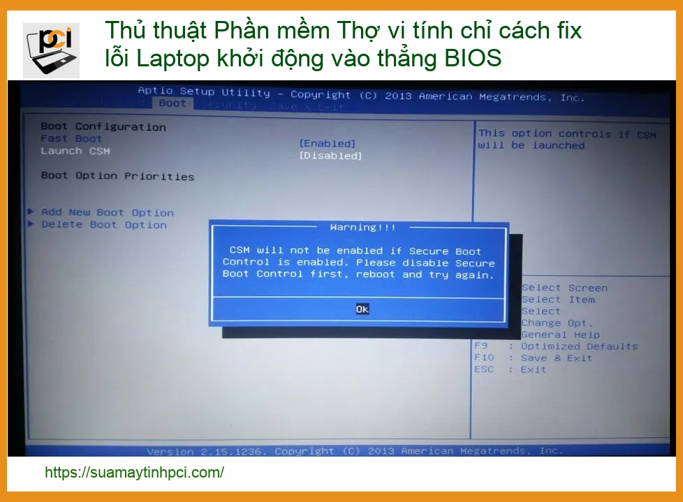 Thủ thuật Phần mềm Thợ vi tính chỉ cách fix lỗi Laptop khởi động vào thẳng BIOS: Giải pháp Toàn diện từ Chuyên gia