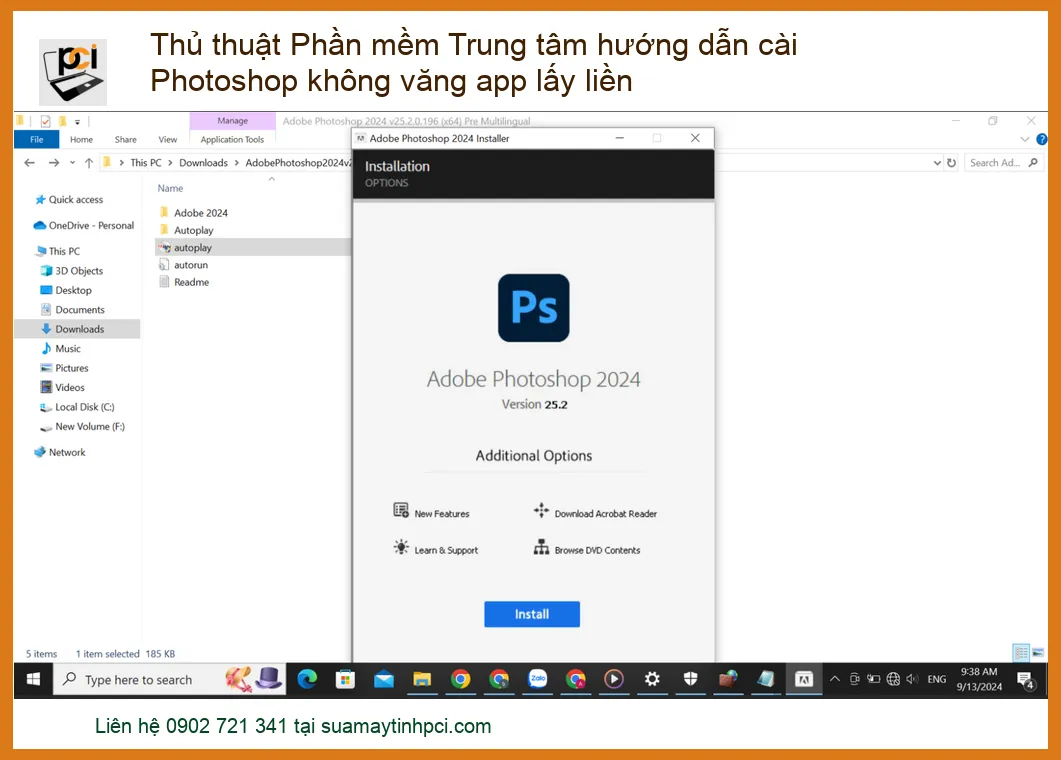 Khắc phục Photoshop Văng Ứng Dụng – Trung Tâm Hỗ Trợ Cài Đặt Chuyên Nghiệp
