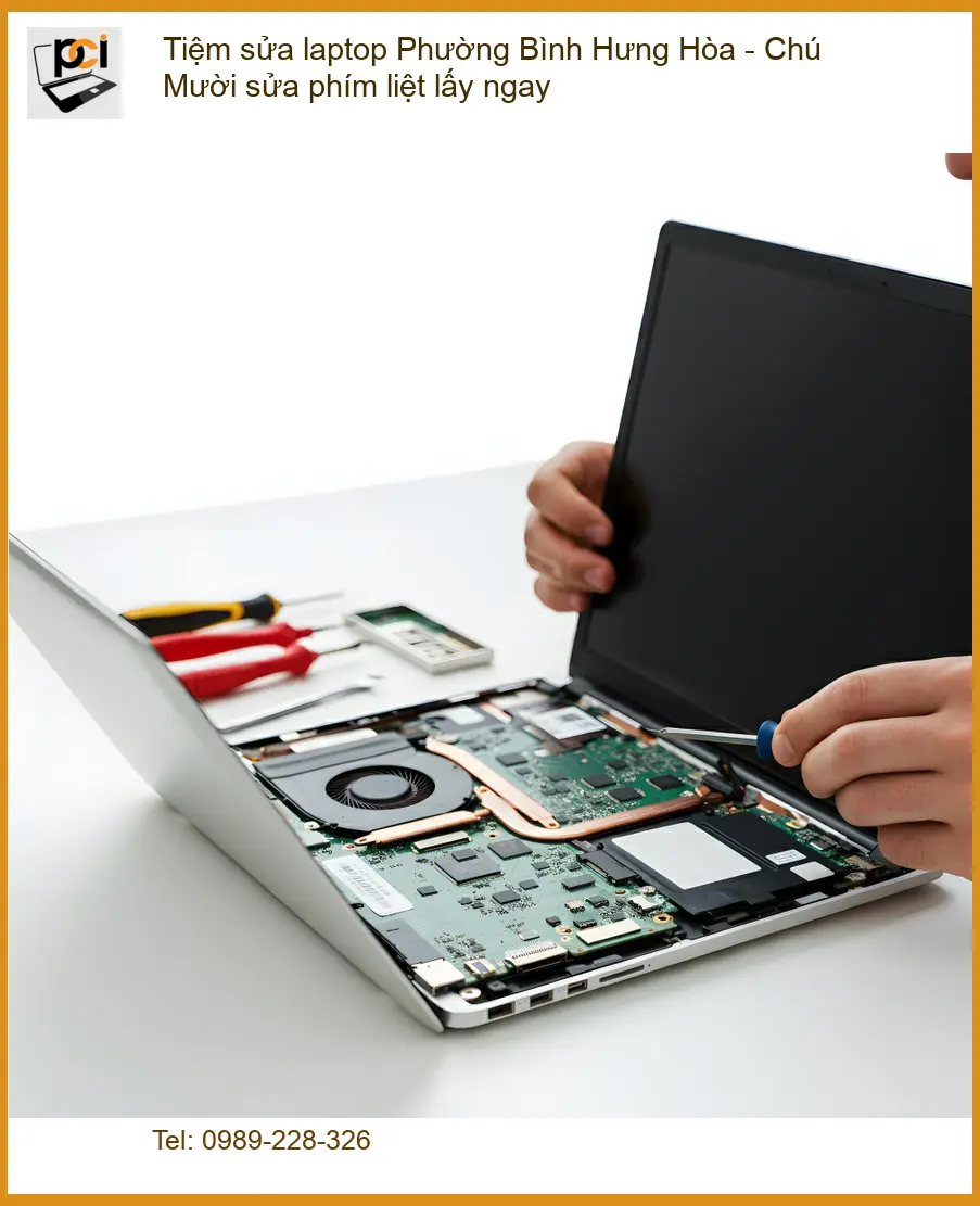 Sửa laptop Phường Bình Hưng Hòa phím liệt – Chú Mười lấy ngay