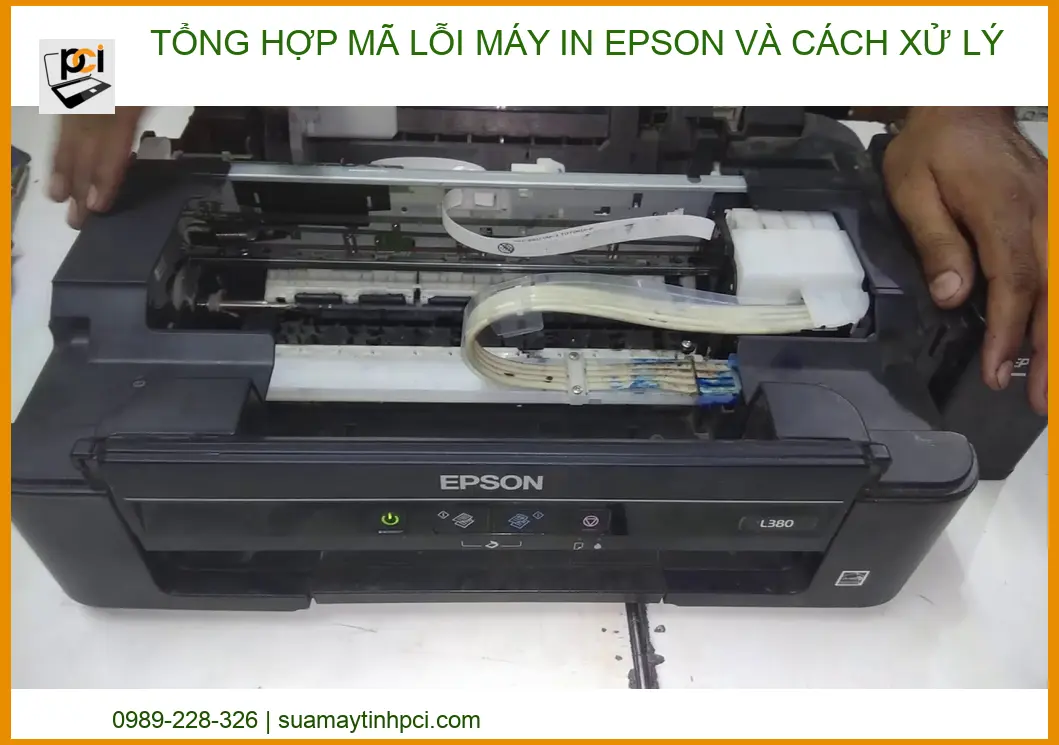 Tổng hợp mã lỗi máy in Epson thường gặp và cách khắc phục tại nhà từ chuyên gia