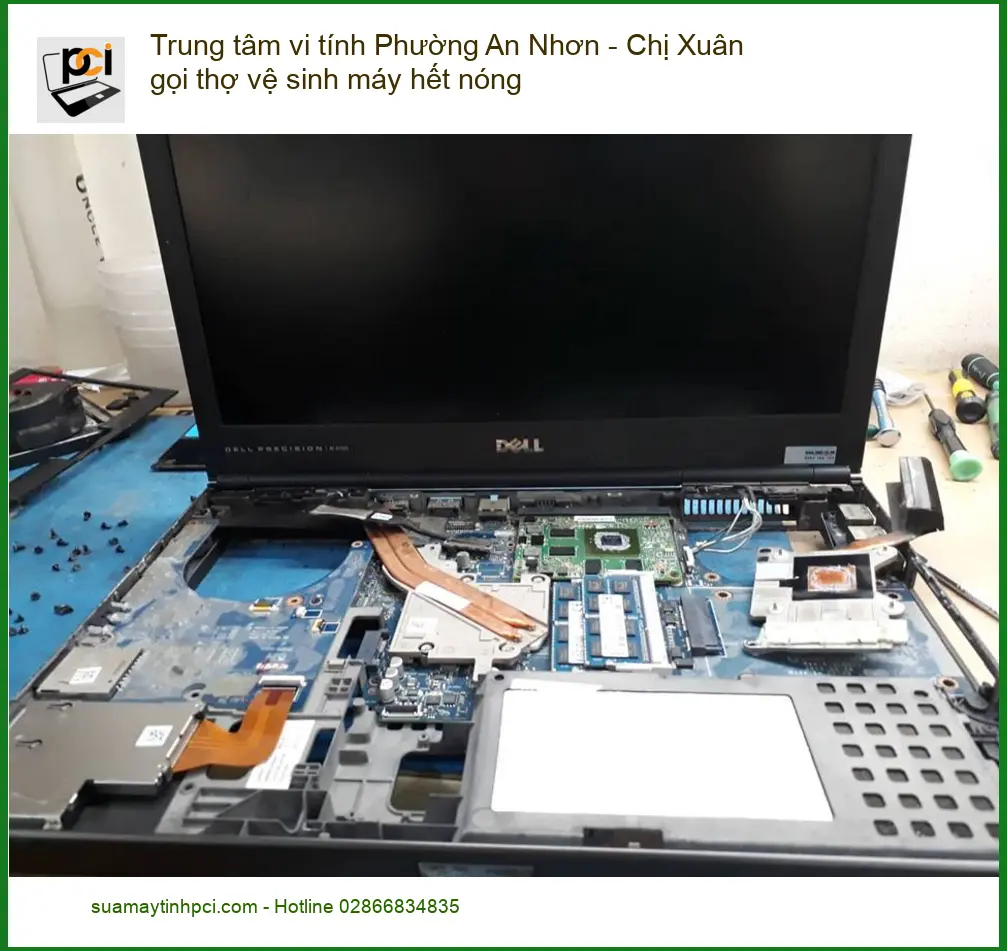 Vệ sinh máy hết nóng Laptop Phường An Nhơn – Thợ Sửa PCI nhanh chóng