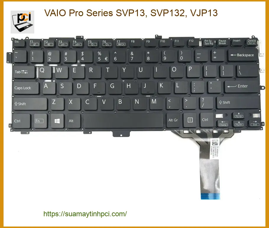 Bàn phím Laptop VAIO – Thay Thế Nhanh Chóng Tại TPHCM | Bảo Hành Dài