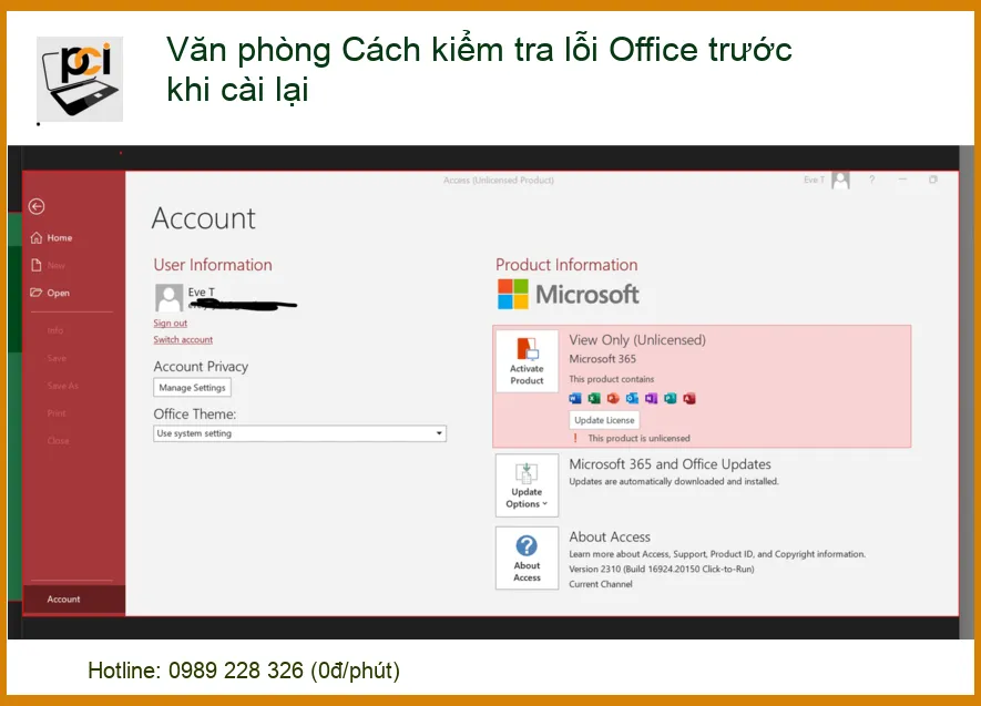Văn phòng Cách kiểm tra lỗi Office trước khi cài lại: Hướng dẫn chi tiết từ A-Z