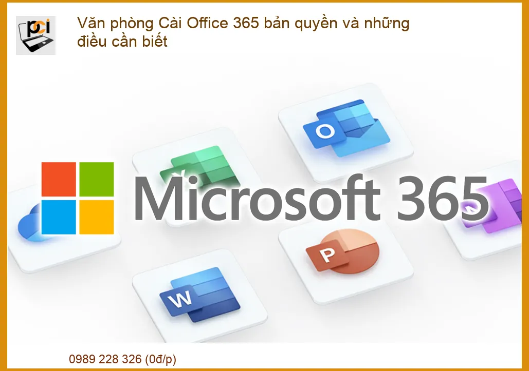 Văn phòng Cài Office 365 bản quyền và những điều cần biết: Hướng dẫn toàn diện từ chuyên gia