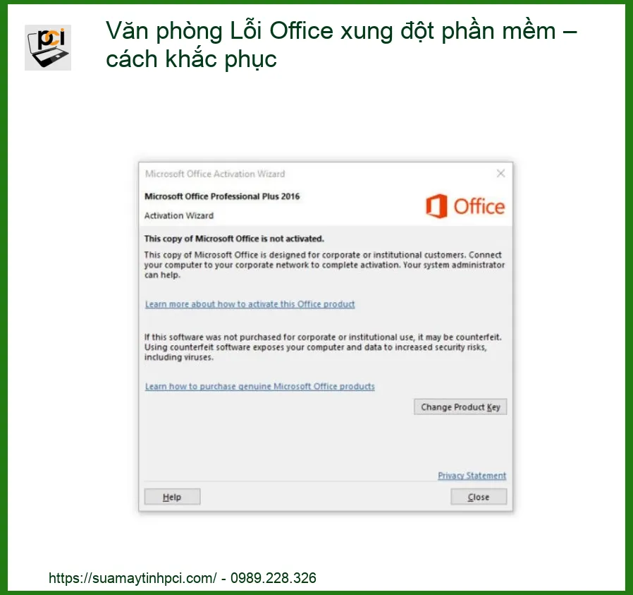 Khắc Phục Văn Phòng Lỗi Office Xung Đột Phần Mềm: Hướng Dẫn Toàn Diện Từ Chuyên Gia PCI