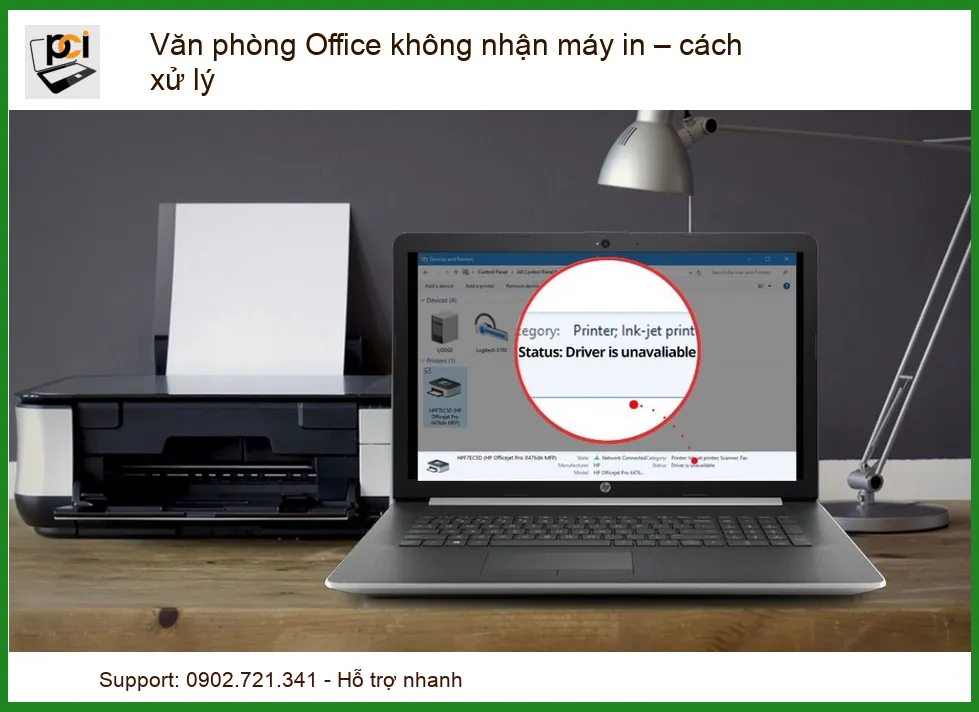 Văn phòng Office không nhận máy in: Giải pháp triệt để và hướng dẫn xử lý từ chuyên gia
