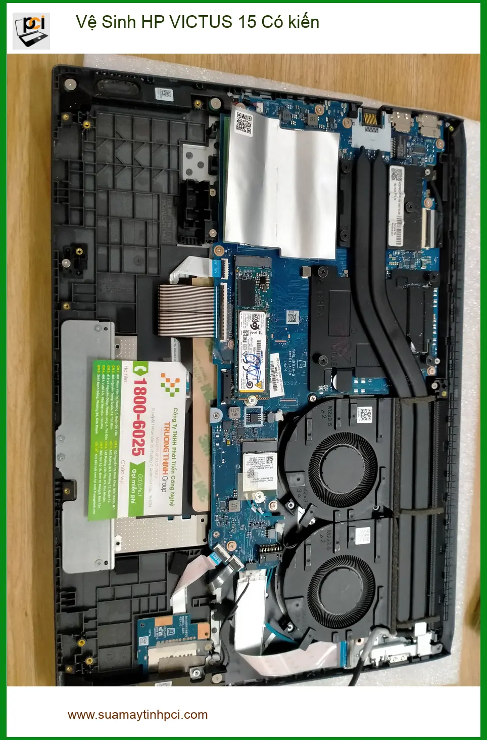 Trung tâm vệ sinh HP VICTUS 15 Quận 12 – Anh Đức kỹ tính chọn chỗ