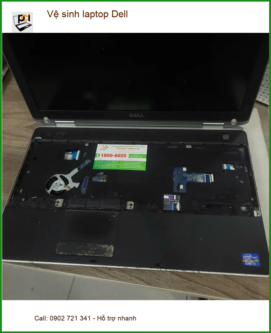Trung tâm vệ sinh laptop Dell Quận Tân Bình – Chú Khang kiến trúc sư hài lòng