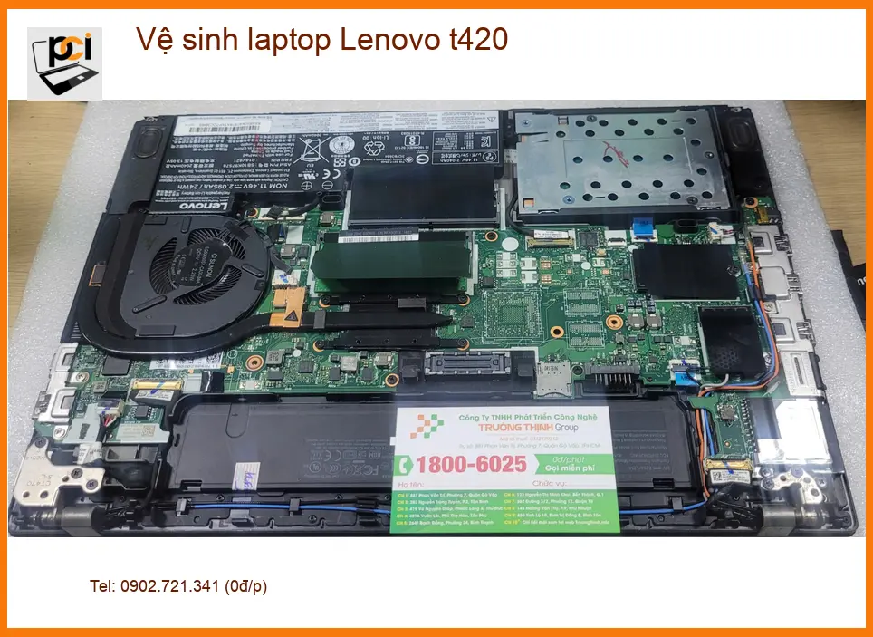 Cô Thuý giáo viên – Dịch vụ Vệ sinh laptop Lenovo t420 Quận Bình Tân uy tín