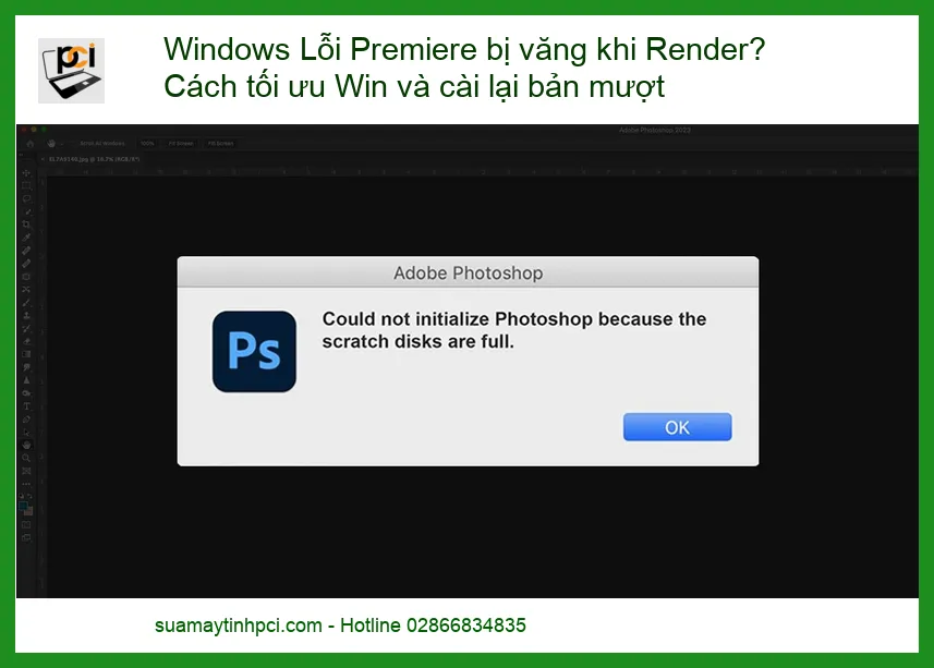 Windows Lỗi Premiere bị văng khi Render? – Khắc phục lỗi Premiere chuyên nghiệp