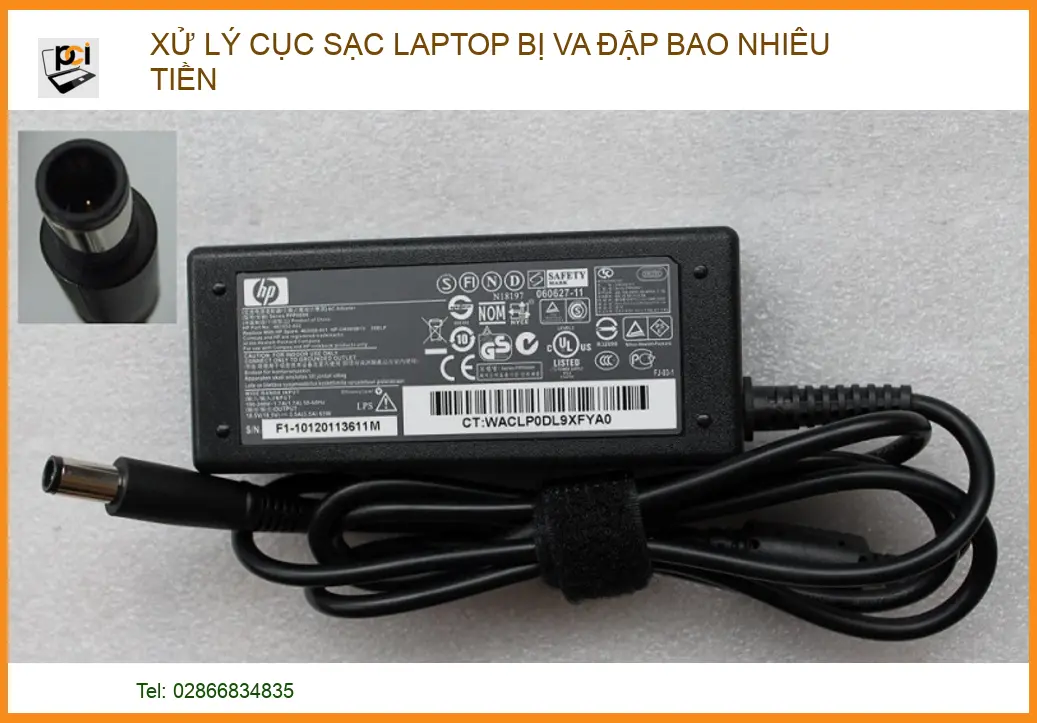 Xử lý cục sạc laptop bị va đập bao nhiêu tiền? Báo giá và tư vấn chuyên gia 2026