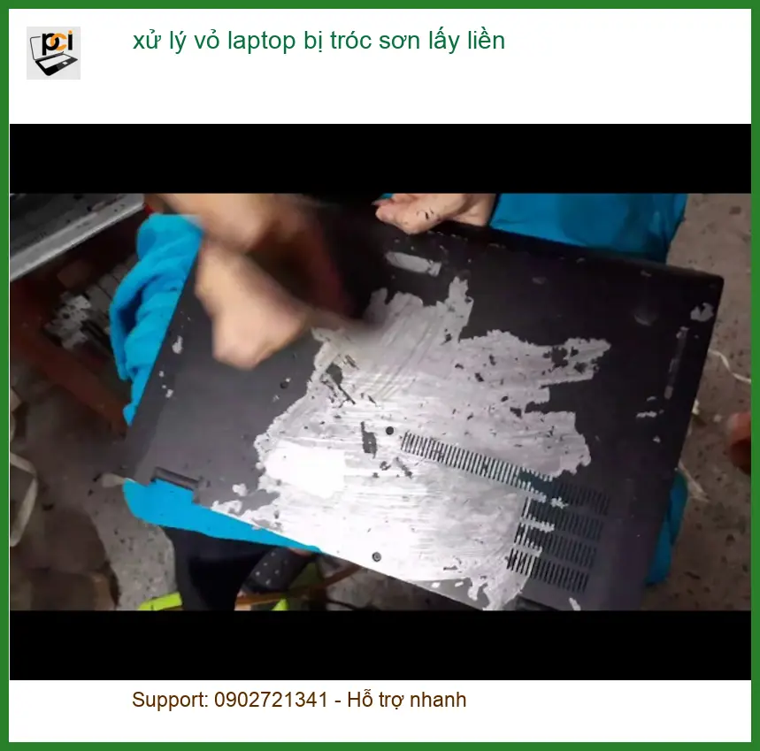 Sửa Laptop xử lý vỏ tróc sơn lấy liền TPHCM – Địa điểm thay uy tín
